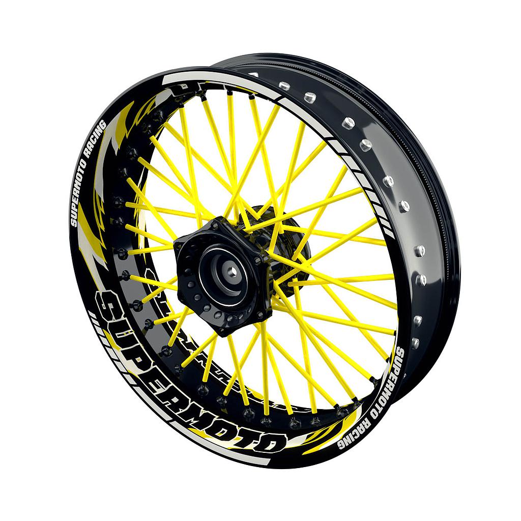 Supermoto - Rim Decals Design Razor S inkl. Spokes