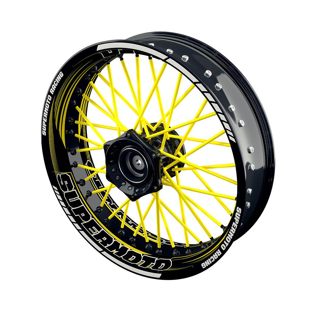 Supermoto - Rim Decals Design Saw S inkl. Spokes