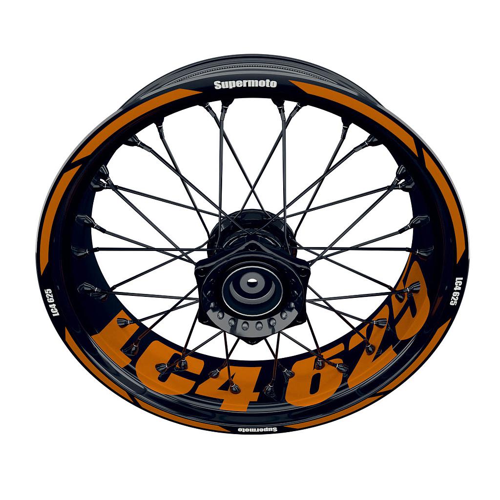 LC4 625 Rim Decals Supermoto