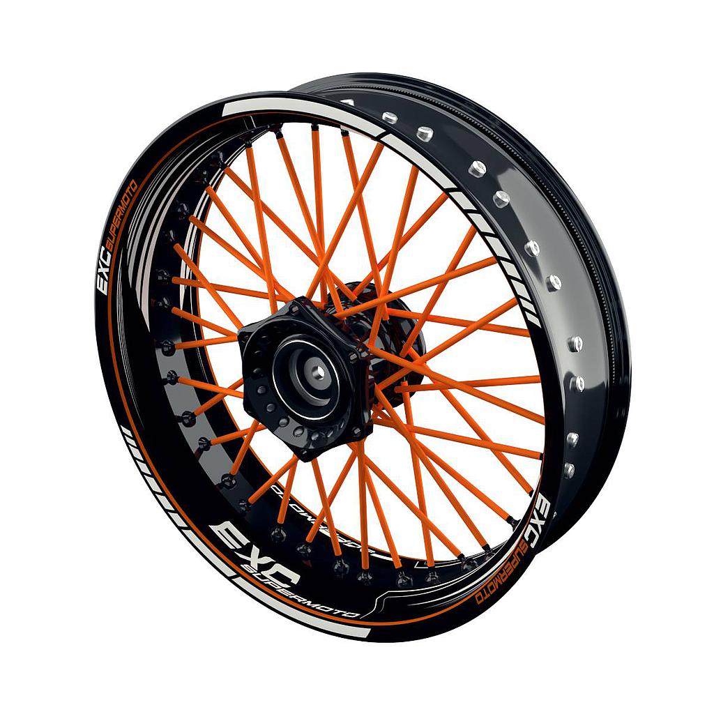 Felgenaufkleber KTM EXC Supermoto SAW Wheelsticker Premium