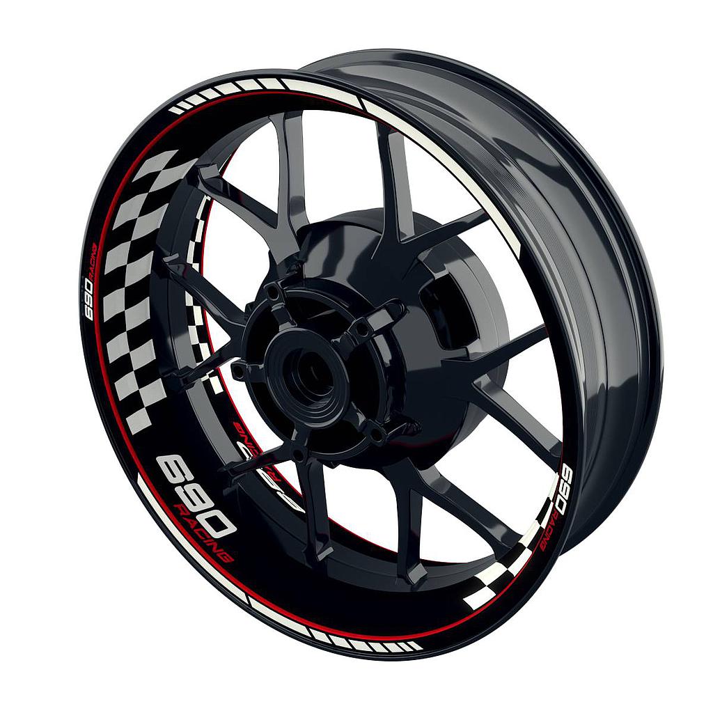 690 Racing Felgenaufkleber Grid Wheelsticker Premium