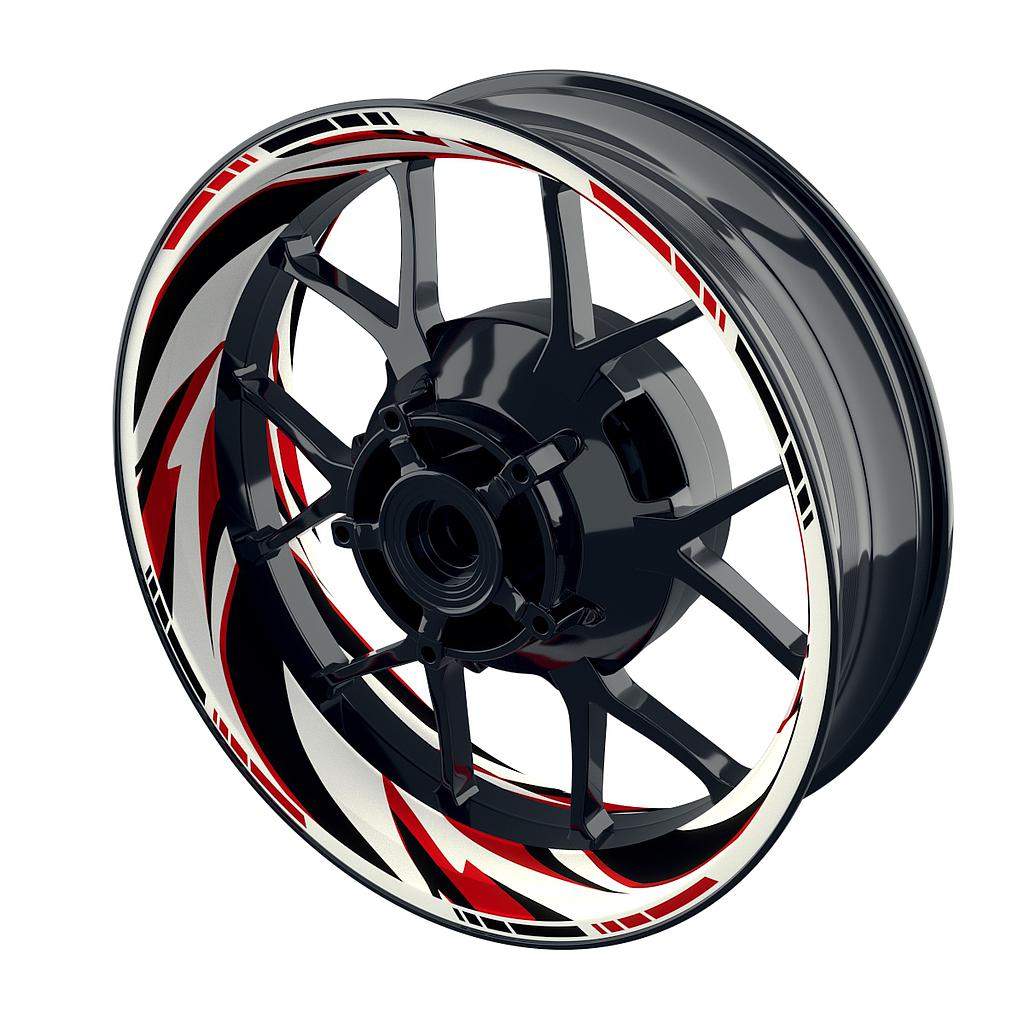 Racing V6 Rim Decals  Wheelsticker Premium