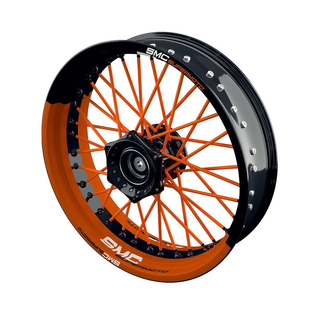 Felgenaufkleber KTM SMC Supermoto halb halb Wheelsticker Premium