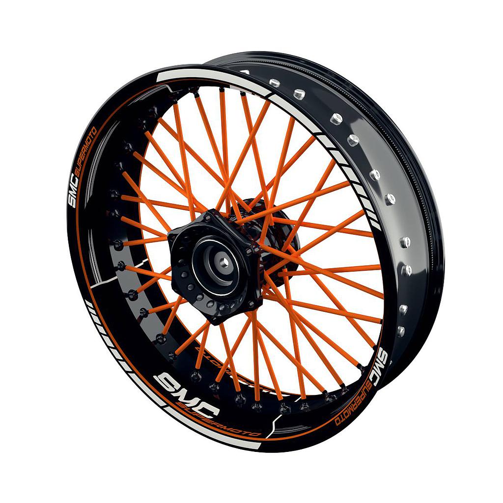 Felgenaufkleber KTM SMC Supermoto Scratched Wheelsticker Premium