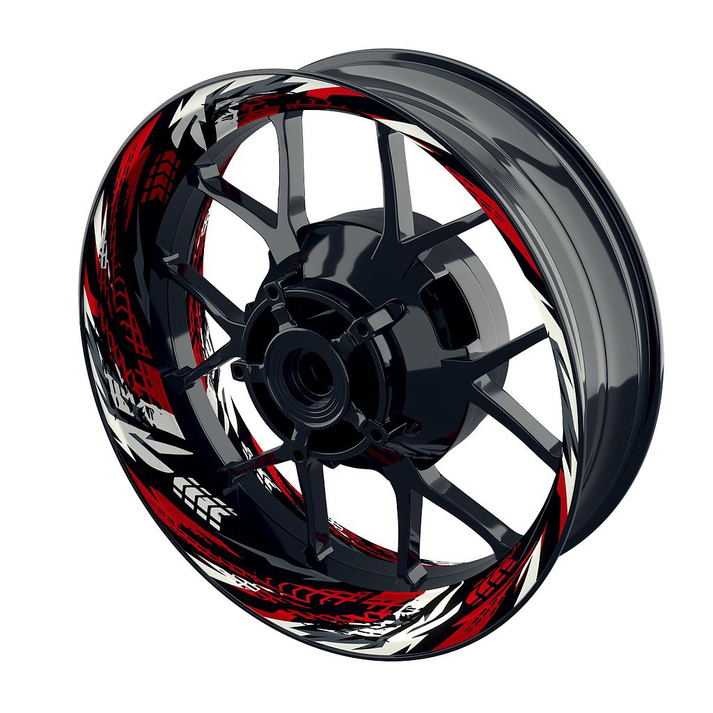 Felgenaufkleber Tires schwarz Wheelsticker Premium