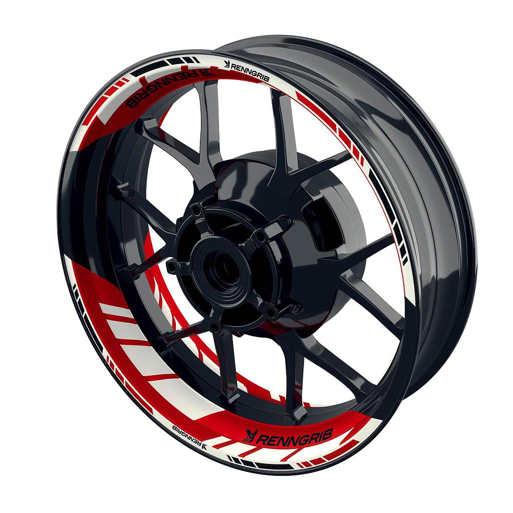 Renngrib Design GRID2 V1 Rim Decals Premium splitted