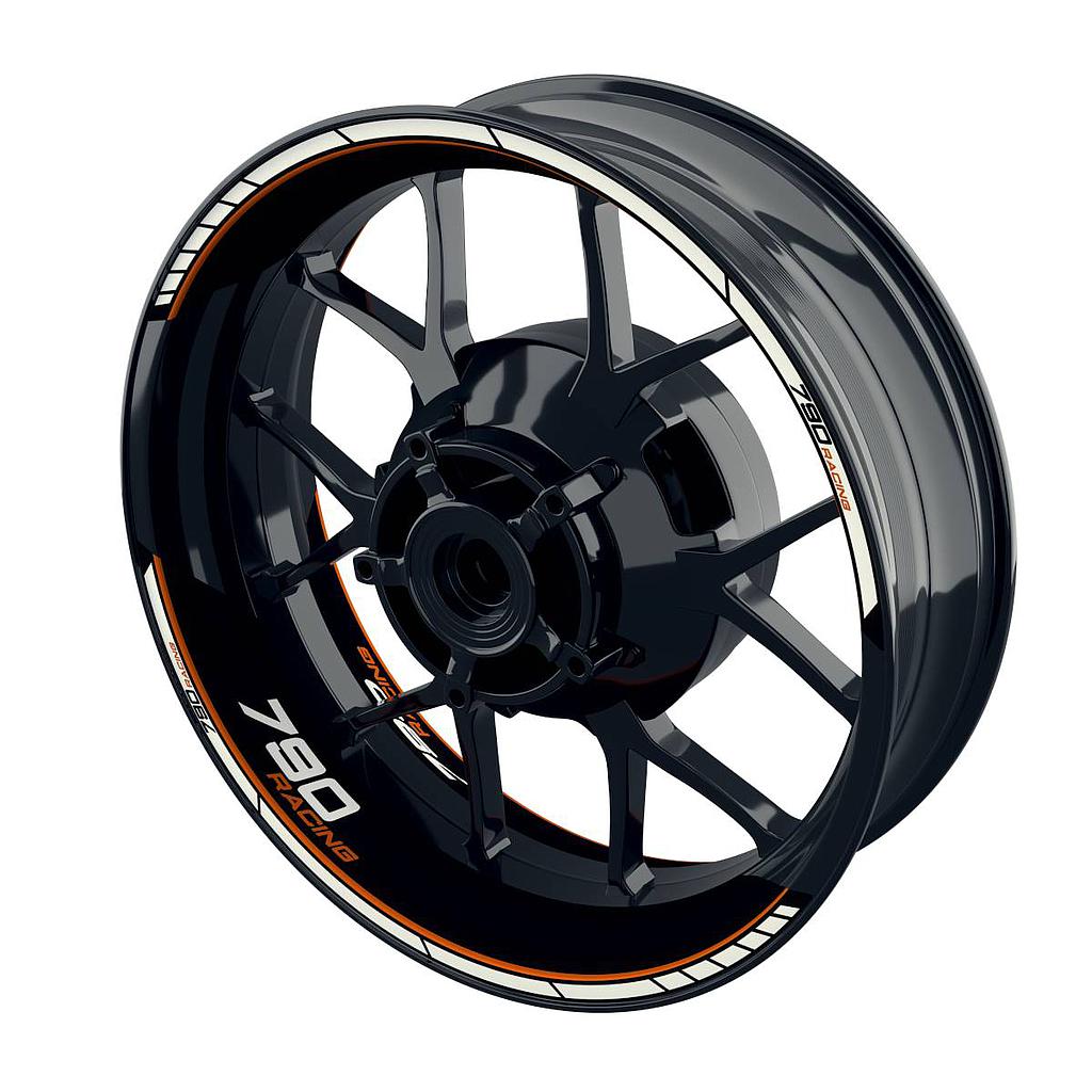 Felgenaufkleber KTM 790 Duke Racing Clean Wheelsticker Premium geteilt