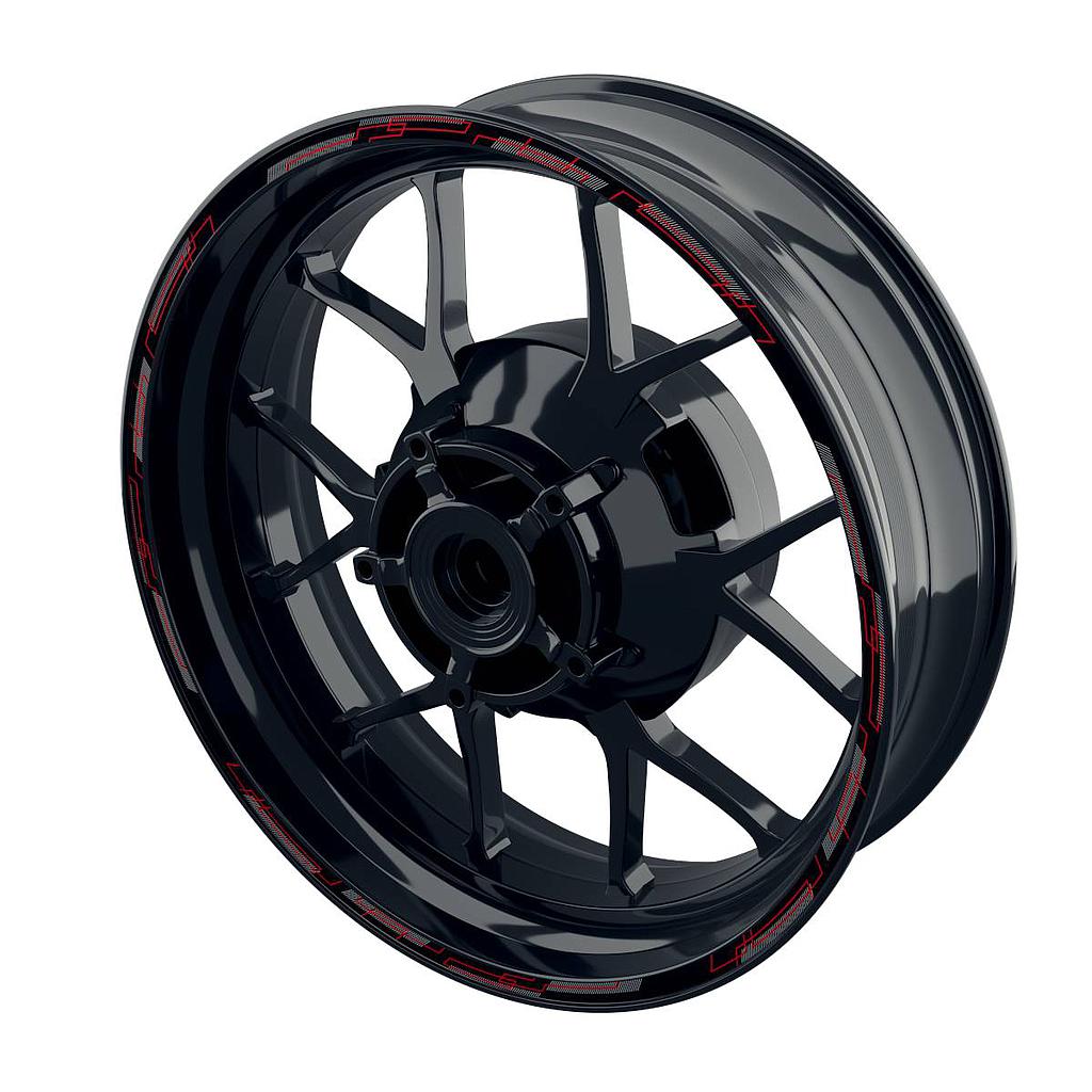 Astro black Rim Stripes Premium Wheelsticker