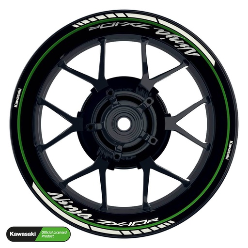 [41275-09-KM] Kawasaki Ninja ZX-10R Rim Decals Design Clean