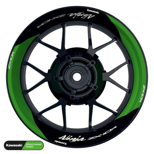 [41284-09-KM] Kawasaki Ninja ZX-10R Rim Decals Design Saber