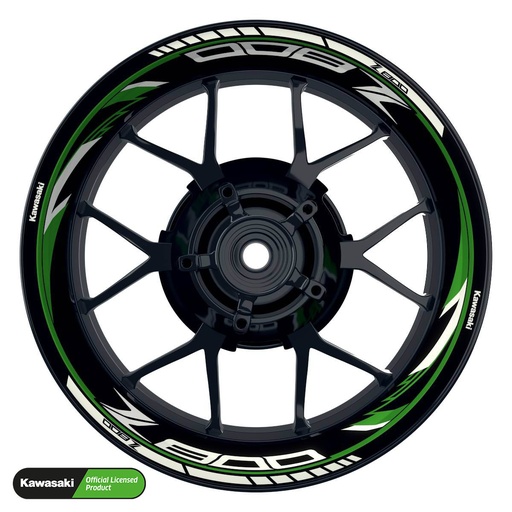 [42175-09-KM] Kawasaki Z800 Rim Decals Design Razor