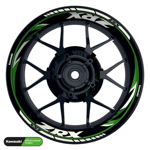 [42183-09-KM] Kawasaki ZRX Rim Decals Design Razor