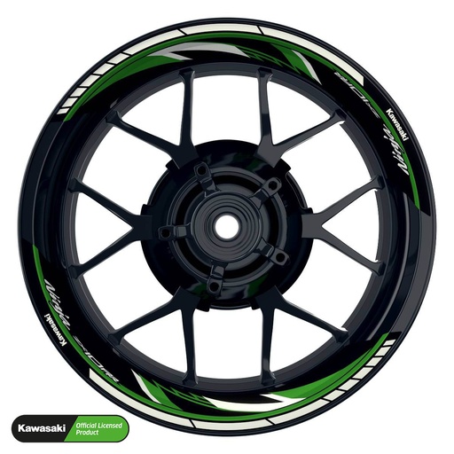 [42431-07-KM] Kawasaki NINJA ZX-10RR Rim Decals splitted Design Razor