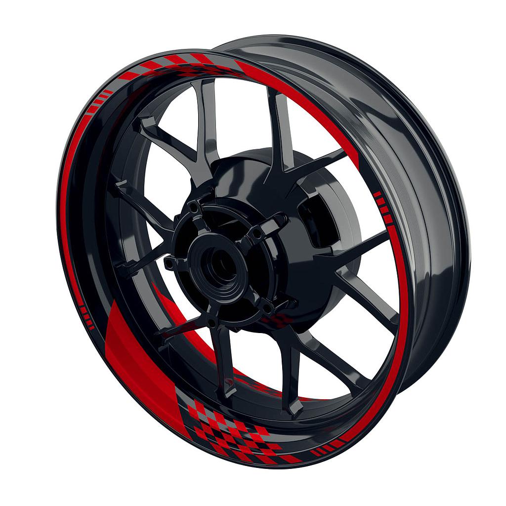 RACING V3 Design Rim Decals Standart