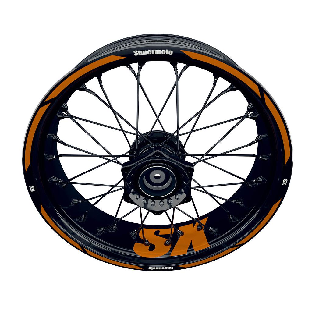 SX Rim Decals Supermoto