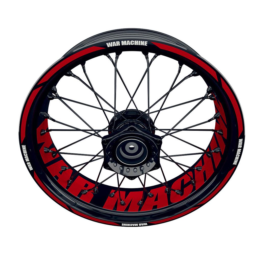 WarMachine Rim Decals Supermoto